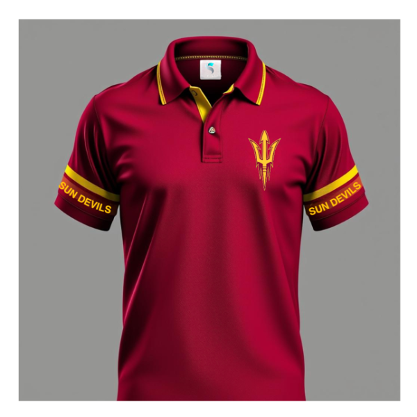Sun Devils Supporter Maroon Polo Shirt