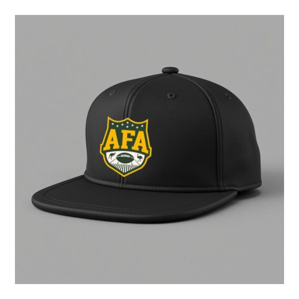 AFA Supporter Flat Brim Cap with Coloured Logo