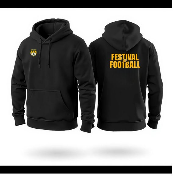 AFA Festival of Football Black Hoodie