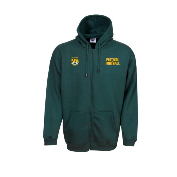 AFA Festival of Football Zipper Front Hoodie