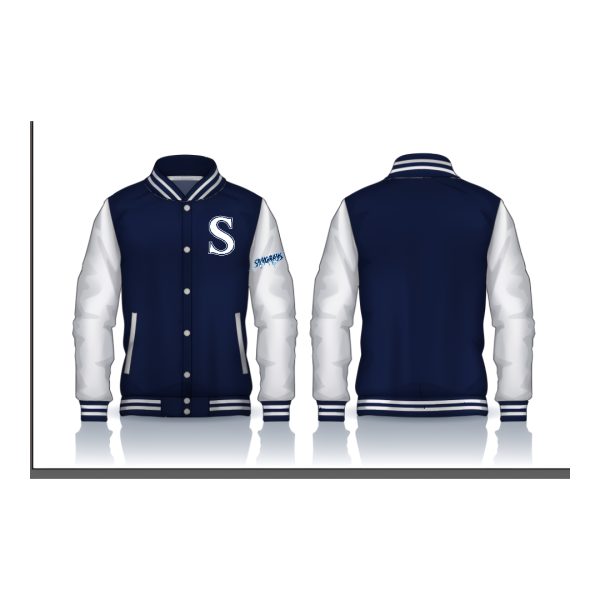 GC STINGRAYS NAVY VARSITY JACKET
