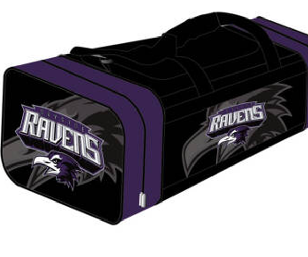 BAYSIDE RAVENS CUSTOM SPORTS BAGS