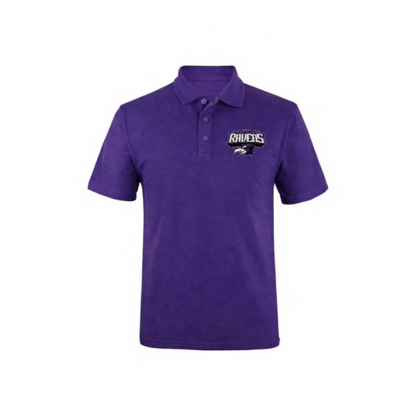 Bayside Ravens Purple Polo Shirt